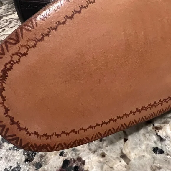 men’s shoes- handmade- new- spain- two tone leather - Picture 9 of 11